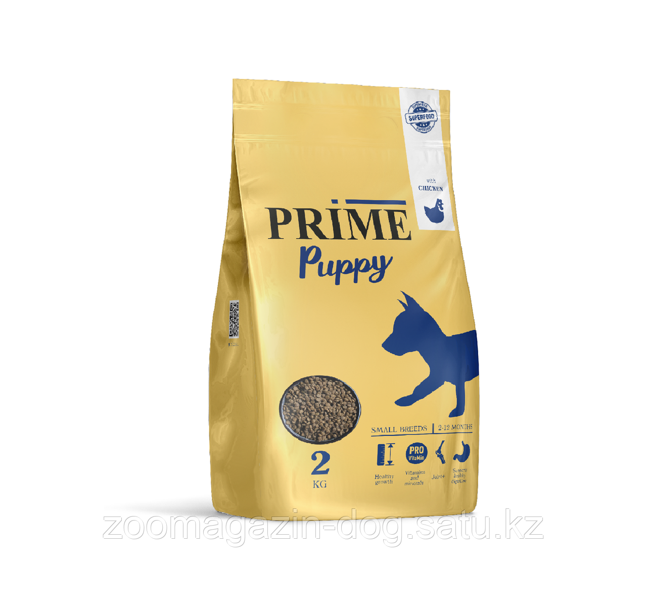 Prime MINI PUPPY Chicken для щенков мелких пород с курицей, 500гр