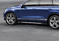Пороги, подножки "Bmw-Style" Volkswagen Touareg R-Line 2015-2018