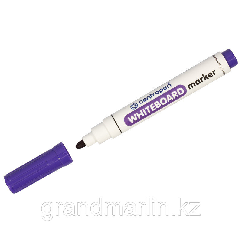 Маркер для белых досок Centropen "8559" фиолетовый, пулевидный, 2,5мм - фото 1 - id-p107463787