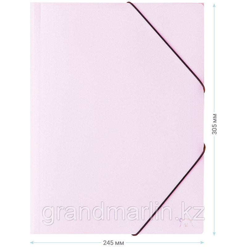 Папка на резинке MESHU "Dew", А4, 500мкм, pink dreams - фото 3 - id-p107464176