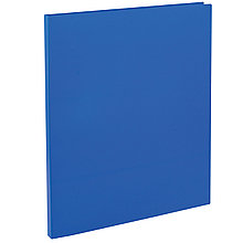Папка с зажимом OfficeSpace A4, пластиковая, 1,4см, 450 мкр, синий FC2-308