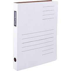 Скоросшиватель из микрогофрокартона OfficeSpace, ширина корешка 30мм, белый, до 300л.