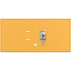 Папка-регистратор Berlingo Spring, 7 см, бумвинил, двухстор., с карманом,ниж. мет. кант, оранжевый, фото 4