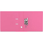 Папка-регистратор Berlingo Spring, 7 см, бумвинил, двухстор., с карманом, ниж. мет. кант, розовый, фото 4