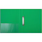 Папка на 2-х кольцах Berlingo А4, пластиковая, 2,5 см, зеленый, фото 4