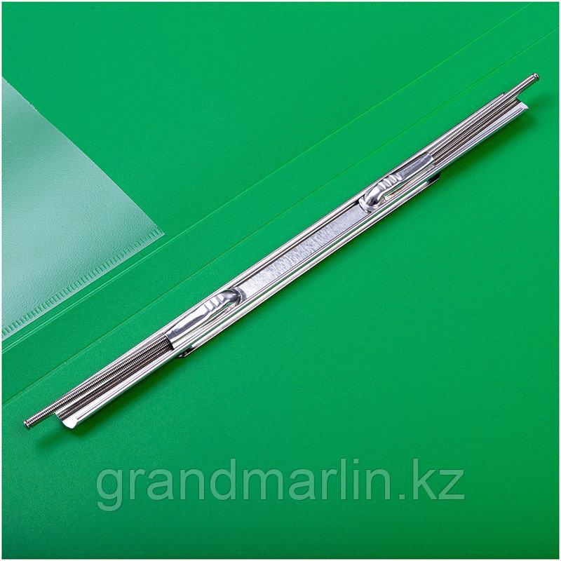 Папка-скоросшиватель с пружинным механизмом Berlingo Standard А4, зеленый - фото 5 - id-p107464381