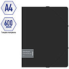 Папка на резинке Berlingo "Soft Touch" А4, 600мкм, черная, фото 2