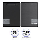 Планшет с зажимом Berlingo "Steel&Style" A5+, 2500мкм, пластик (полифом), черный, фото 2