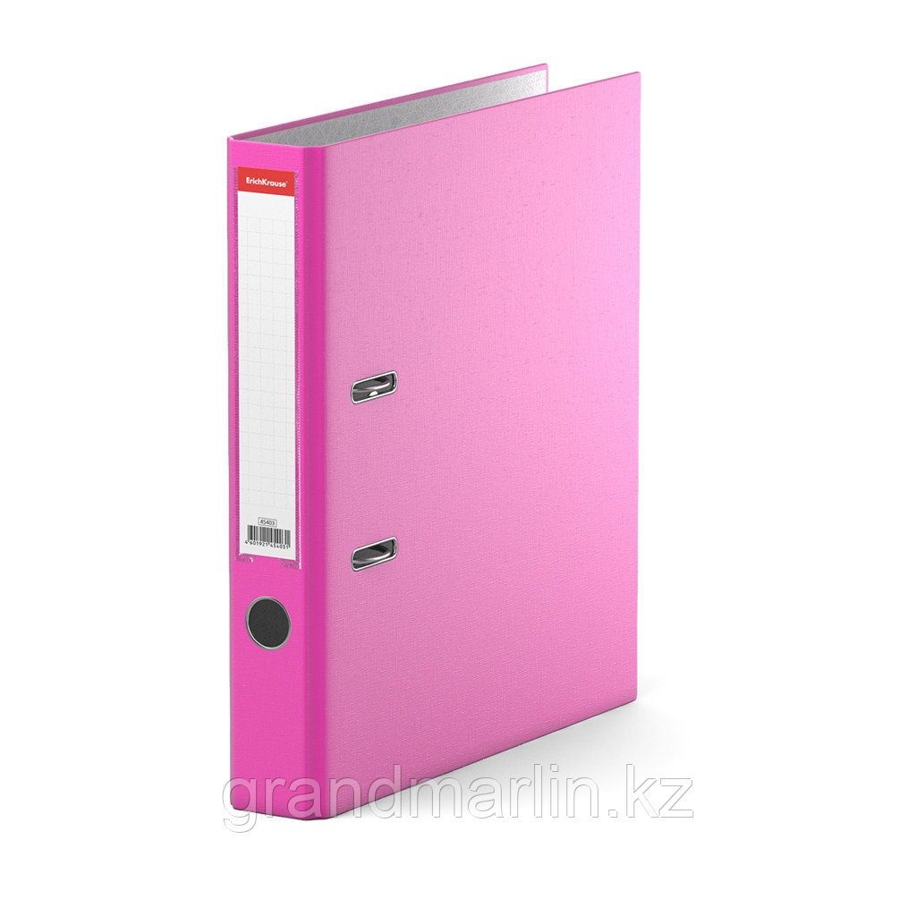 Папка регистратор ErichKrause Neon А4, 5 см, розовый - фото 1 - id-p107464390