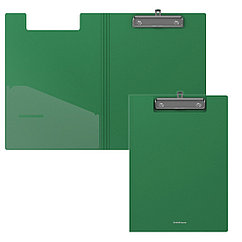 Папка-планшет пластиковая ErichKrause Matt Classic A4, зеленый