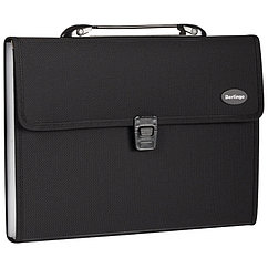 Папка-портфель 13 отделений Berlingo "Standard", A4, 330*240*40мм, 1000мкм, черная