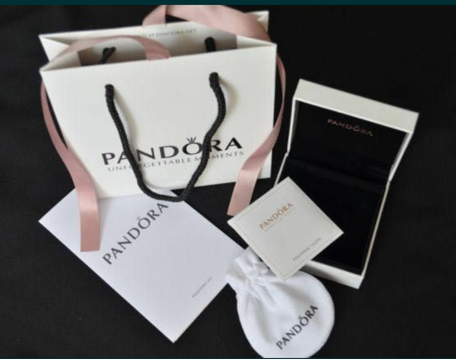 Подарочный пакет, коробка для украшений Пандора Pandora