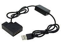 Адаптер кабель USB NP-W126S для FujiFilm (питание от PowerBank)