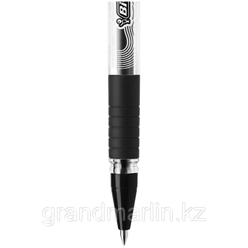 Ручка гелевая Bic "Gelocity Stic", черный, 0,5мм, грип - фото 2 - id-p105277001