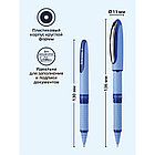 Ручка-роллер Schneider "One Hybrid N" синяя, 0,7мм, игольчатый пишущий узел, одноразовая, фото 4