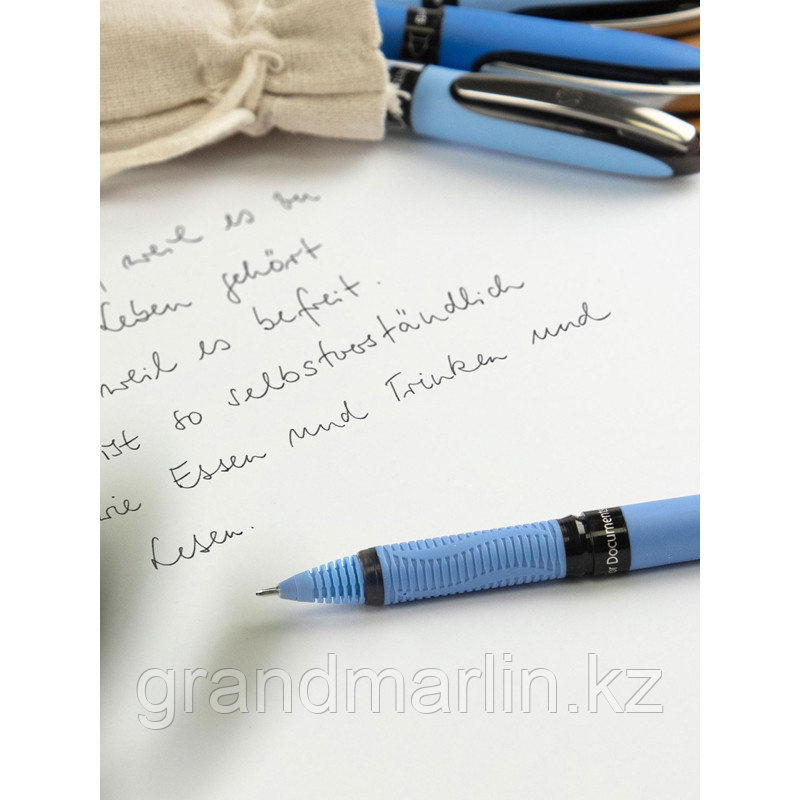 Ручка-роллер Schneider "One Hybrid N" синяя, 0,7мм, игольчатый пишущий узел, одноразовая - фото 6 - id-p107465442