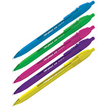 Ручка шариковая автоматическая Berlingo "Triangle 110 RT Color" синяя, 0,7мм, трехгр., игол. Стержен