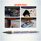 Маркер-краска MunHwa "Extra Fine Paint Marker" серебро, 1мм, нитро-основа, фото 7