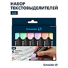 Набор текстовыделителей Schneider "Job" 6цв., пастельные ассорти, 1-5мм, прозрачный чехол, фото 3