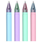 Ручка гелевая стираемая Berlingo "Haze" синяя, 0,5мм, прорезин. корпус, корпус ассорти, фото 2