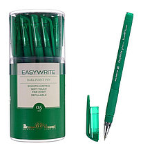 SРучка шариковая EasyWrite Green, 0.5 мм, зелёные чернила, матовый корпус Silk Touch