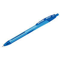 Ручка шариковая автоматическая Berlingo Hyper 1,0мм, синяя, прорез. корпус