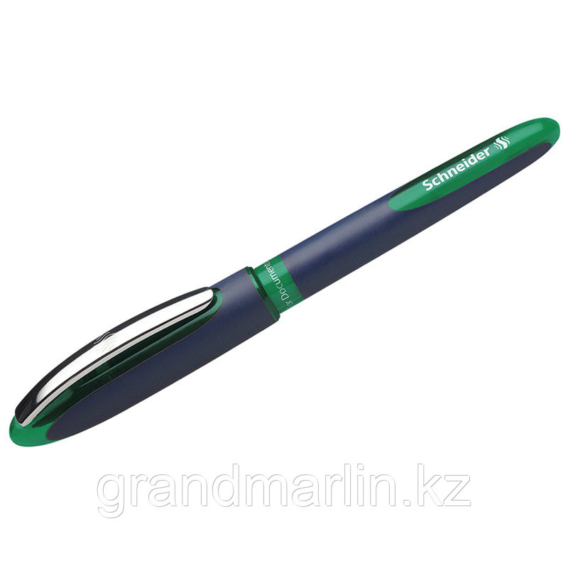Ручка-роллер Schneider "One Business" зеленая, 0,8мм, одноразовая