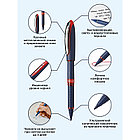 Ручка-роллер Schneider "One Business" красная, 0,8мм, одноразовая, фото 6