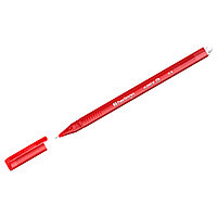 Ручка гелевая стираемая Berlingo "Apex E", красная, 0,5мм, трехгранная