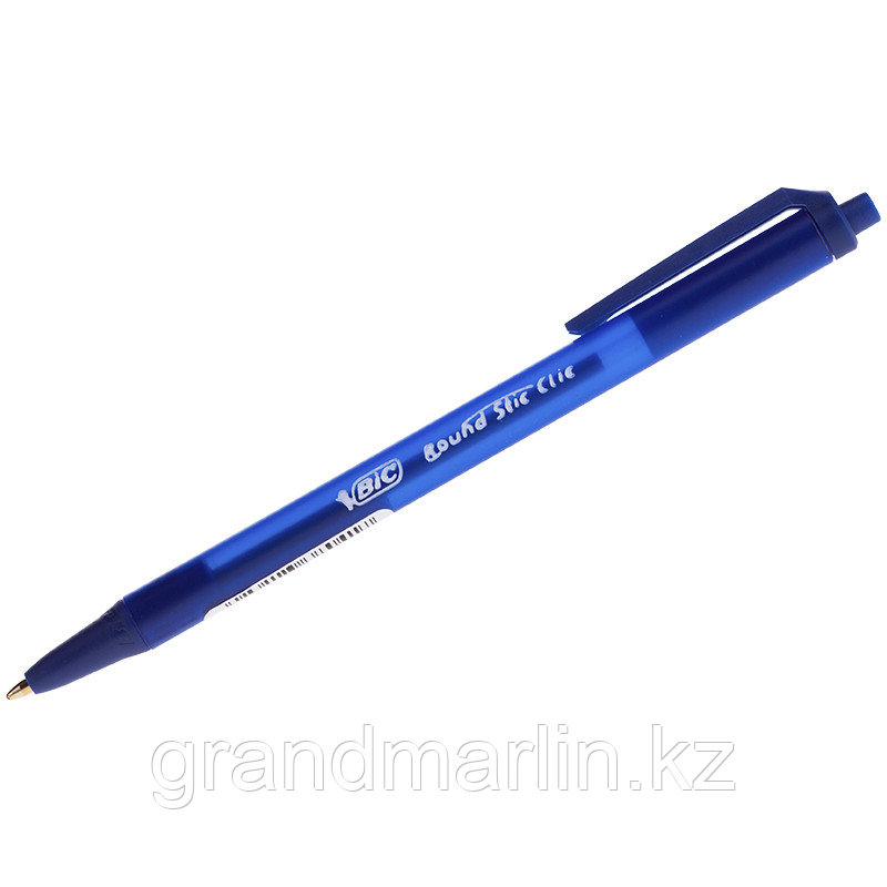 Ручка шариковая автоматическая Bic "Round Stic Clic" синяя, 1,0мм - фото 1 - id-p105277022