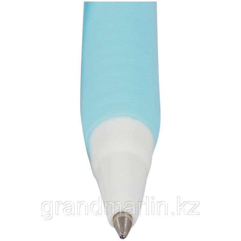 Ручка шариковая автоматическая Uni "Jetstream SXN-101-07FL" синяя, 0,7мм, грип, бирюзовый корпус - фото 2 - id-p105277026
