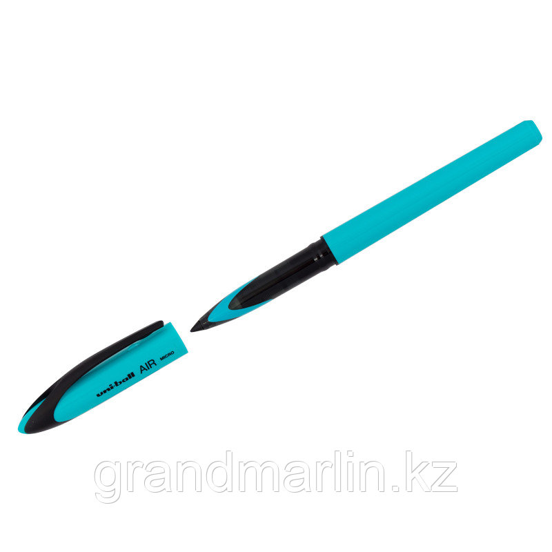 Ручка-роллер Uni "Uni-Ball Air UBA-188E" синяя, 0,5мм, голубой корпус - фото 1 - id-p105277034
