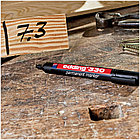Маркер перманентный Edding "330" черный, скошенный, 1-5мм, фото 3