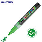 Маркер меловой MunHwa "Black Board Marker" зеленый, 3мм, водная основа, фото 2