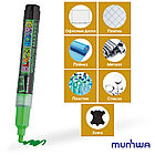 Маркер меловой MunHwa "Black Board Marker" зеленый, 3мм, водная основа, фото 7