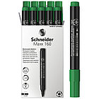 Маркер перманентный Schneider "Maxx 160" зеленый, пулевидный, 3мм, фото 5