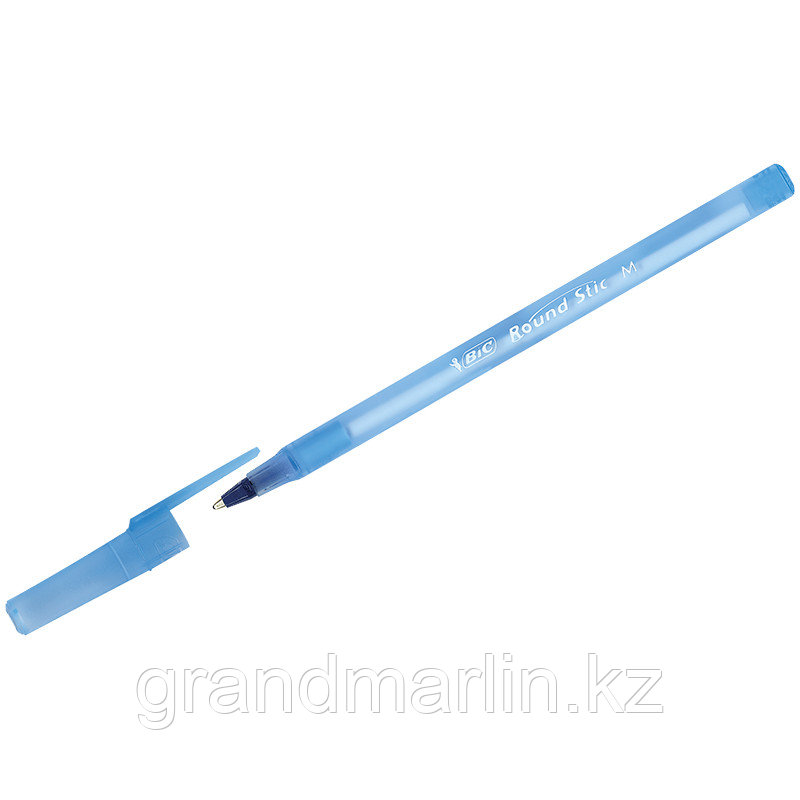 Ручка шариковая Bic Round Stic 1,0мм, синяя - фото 1 - id-p107465247