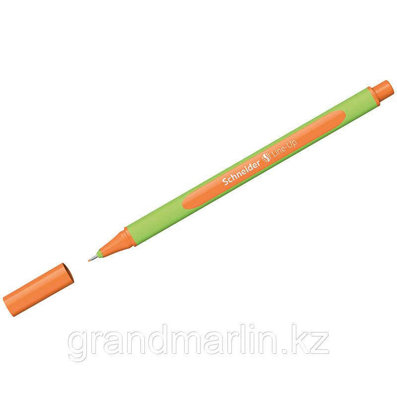 Ручка капиллярная Schneider "Line-Up" оранжевая, 0,4мм - фото 1 - id-p107465140