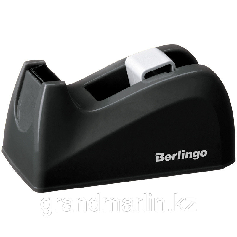 Диспенсер настольный Berlingo для канцелярской клейкой ленты, черный - фото 1 - id-p107465736