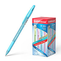 Ручка шариковая ErichKrause R-301 Stick&Grip Spring 0.7, цвет чернил синий (в коробке по 50 шт.)