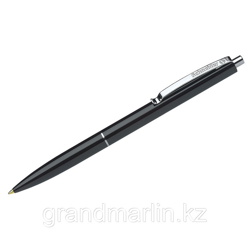 Ручка шариковая автоматическая Schneider "K15" синяя, корпус черный, 1,0мм, фото 1