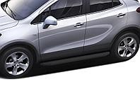 Пороги, подножки "Premium-Black" Opel Mokka 2012-2016