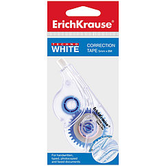 Штрих - роллер Erich Krause Techno White, 5мм*8м