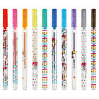 Набор гелевых ручек ArtSpace "Shiny Unicorn" 10шт., 10цв., 1,0мм, с блестками, ПВХ бокс, фото 3