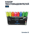 Набор текстовыделителей Schneider "Job" 8шт., 06цв., 1-5мм, прозрачный чехол, фото 2