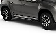 Пороги, подножки "Bmw-Style" Nissan Terrano 2014-