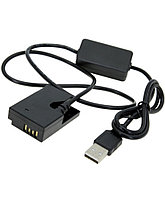 Адаптер кабель USB LP-E17 для Canon (питание от PowerBank)
