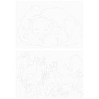 Папка для акварели с эскизом 10 л., А4 ArtSpace "Животные", 180 г/м2, фото 6