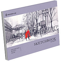 Скетчбук для маркеров 60л., А4 Greenwich Line "City walk", на склейке, 100г/м2