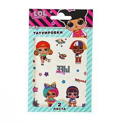 SНаклейки-татуировки LOL rock, 10х12